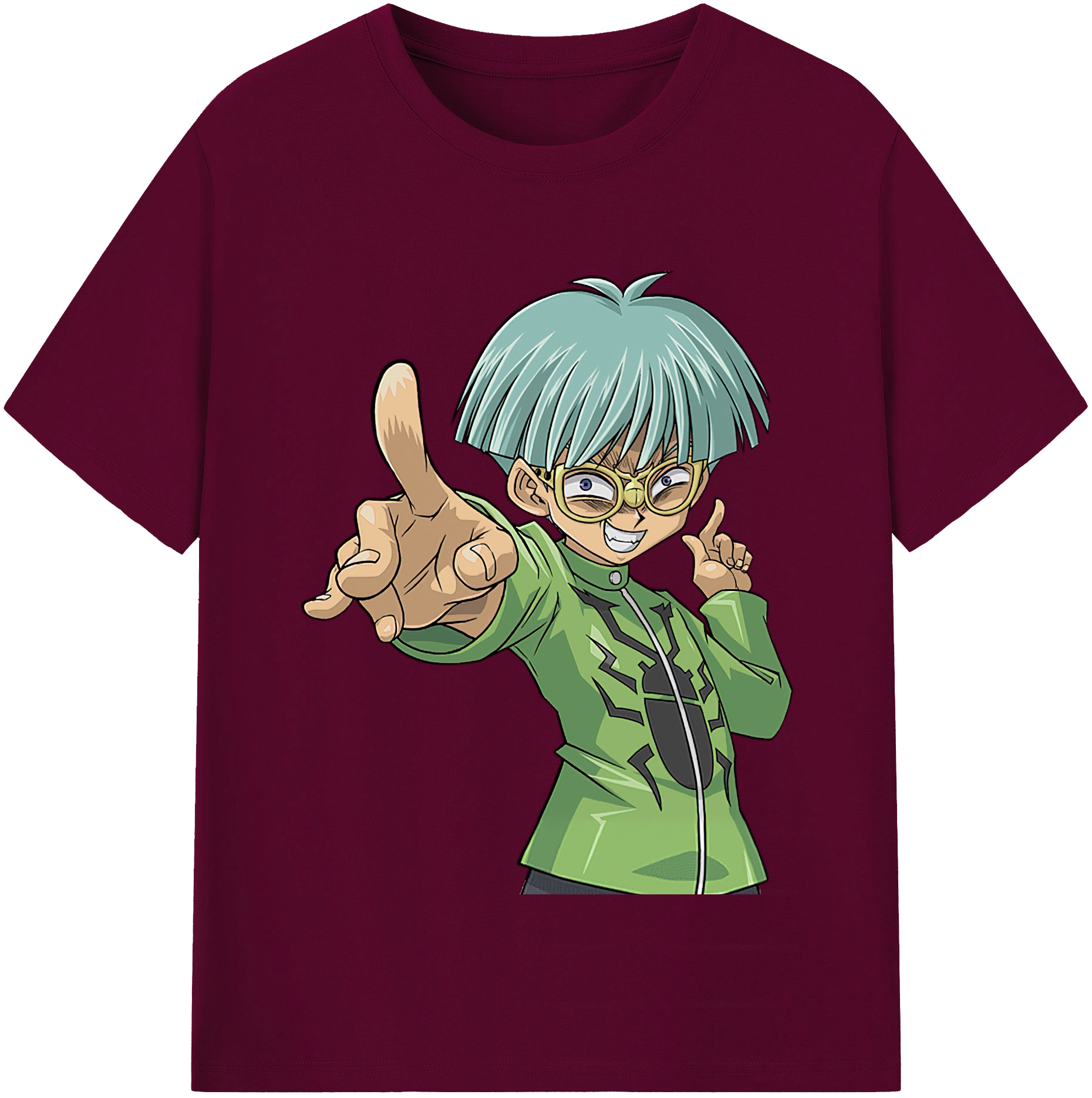 （画像用） 遊☆戯☆王 Yu-Gi-Oh! レディースカジュアルプリントTシャツ（綿100％）